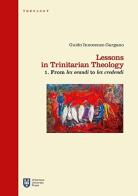 Lessons in trinitarian theology vol.1 edito da Urbaniana University Press