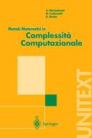 Metodi matematici in complessità computazionale edito da Springer Verlag