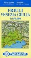 Carta stradale Friuli Venezia Giulia murale 1:150.000. Con indice dei nomi edito da Tabacco