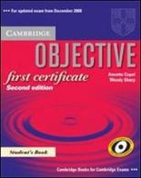 Objective first certificate. Student's book. Per le Scuole superiori di Annette Capel, Wendy Sharp edito da Cambridge University Press