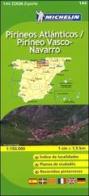 Pireneos Atlánticos. Pireneos Vasco-Navarro 1:150.000. Ediz. multilingue edito da Michelin Italiana