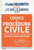 Codice di procedura civile e leggi complementari edito da Neldiritto Editore
