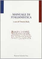 Manuale di italianistica