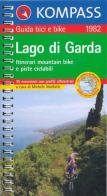 Guida bici e bike n. 1982. Itinerari mountain bike e piste ciclabili. Lago di Garda 1:50.000 edito da Kompass