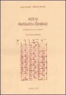 Note di matematica generale di Luigi Accardi, Alberto M. Bersani edito da Aracne