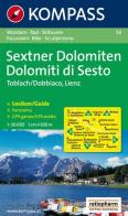 Carta escursionistica n. 58. Dolomiti di Sesto 1:50.000. Adatto a GPS. Digital map. DVD-ROM edito da Kompass