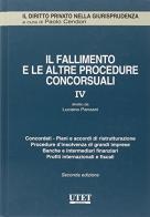 Il fallimento e le altre procedure concorsuali vol.4 edito da Utet Giuridica