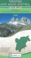 Trentino Alto Adige. Carta stradale della regione 1:250.000 edito da Global Map