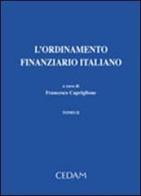 L' ordinamento finanziario italiano edito da CEDAM