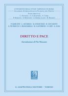 Diritto e pace di Luisa Avitabile, Pio Marconi, Giovanna Petrocco edito da Giappichelli