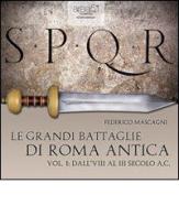 Le grandi battaglie di Roma antica. Audiolibro. CD Audio formato MP3 vol.1 di Federico Mascagni edito da Area 51 Publishing