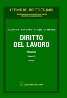 Diritto del lavoro vol.4 edito da Giuffrè