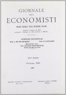 Giornale degli Economisti. 2ª serie vol.24 edito da Forni