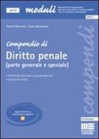 Compendio di diritto penale (parte generale e speciale) di Serena Maresca, Lucia Nacciarone edito da Maggioli Editore