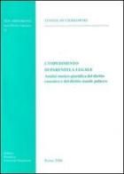 L' impedimento di parentela legale. Analisi storico-giuridica del diritto canonico e del diritto statale polacco di Stanislaw Cierkowski edito da Pontificia Univ. Gregoriana