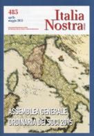 Italia nostra (2015) vol.485 edito da Gangemi Editore