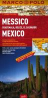 Messico, Guatemala, Belize, El Salvador 1:2.500.000 edito da Marco Polo