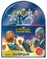 Captain Marvel. Libro gioca kit. Con 4 gadget edito da Marvel Libri