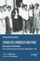 L' anno dell'ambiguo materno: note, appunti, illuminazioni da un seminario al Centro Culturale Virginia Woolf 1982 di Alessandra Bocchetti edito da Somara!