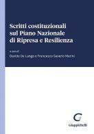 Scritti costituzionali sul Piano Nazionale di Ripresa e Resilienza edito da Giappichelli