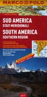 Sud America (stati meridionali) 1:4.000.000 edito da Marco Polo