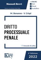 Diritto processuale penale di Manuela Bonanno, Valeria Crispi edito da Key Editore