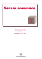 Storia economica (2019) vol.1 edito da Edizioni Scientifiche Italiane
