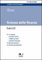 Scienza delle finanze. Esercizi edito da EGEA Tools