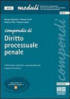 Compendio di diritto processuale penale edito da Maggioli Editore