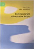 Esperienze di analisi di interviste non direttive di Felice Addeo, Paolo Montesperelli edito da Aracne
