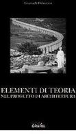 Elementi di teoria nel progetto di architettura di Emanuele Palazzotto edito da Grafill