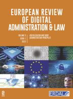 European review of digital administration & law (2022) vol.3 edito da Aracne (Genzano di Roma)