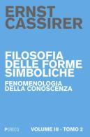 Filosofia delle forme simboliche vol.3.2 di Ernst Cassirer edito da Pgreco