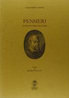 Pensieri e scritti preparatori di Alessandro Tassoni edito da Franco Cosimo Panini