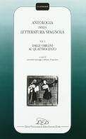 Antologia della letteratura spagnola vol.1 edito da LED Edizioni Universitarie