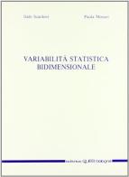 Variabilità statistica bidimensionale di Italo Scardovi, Paola Monari edito da CLUEB