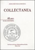 Studia orientalia christiana. Collectanea. Studia, documenta (2007). Ediz. araba, francese e inglese vol.40 edito da TS - Terra Santa