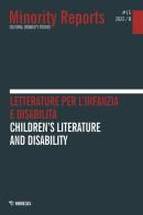 Minority reports. Cultural disability studies (2022) vol. 15 edito da Mimesis