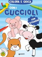 Colora e gioca con i cuccioli. Con adesivi. Ediz. a colori edito da Giunti Editore