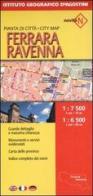 Ferrara e Ravenna. Pianta di città 1:7.500/1:6.500 edito da De Agostini