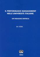 Il performance management nelle Università italiane. Un'indagine empirica di Ida Verna edito da RIREA