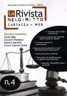 La rivista di Neldiritto (2012) vol.4 edito da Neldiritto.it