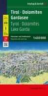 Tirol-Dolomiten-Gardasee panorama 1:450.000 edito da Freytag & Berndt