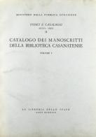 I manoscritti della Biblioteca Casanatese vol.6 edito da Ist. Poligrafico dello Stato