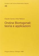 Ondine biortogonali: teoria e applicazioni di Claudio Canuto, Anita Tabacco edito da Pitagora