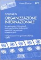 Elementi di organizzazione internazionale edito da Edizioni Giuridiche Simone