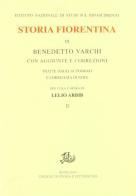 Storia fiorentina vol.2 di Benedetto Varchi edito da Storia e Letteratura