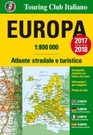 Europa. Atlante stradale e turistico 1:800.000 edito da Touring