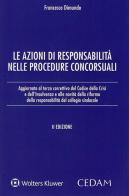 Le azioni di responsabilità nelle procedure concorsuali di Francesco Dimundo edito da CEDAM
