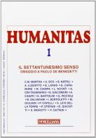 Humanitas (2006) vol.1 edito da Morcelliana